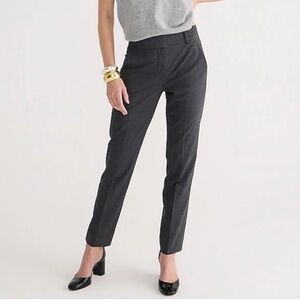 J Crew 365 Cameron wool blend cropped dress pants